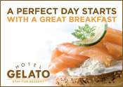 breakfast promo hotel gelato