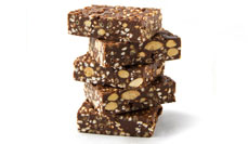 chocolate chewy nut bar